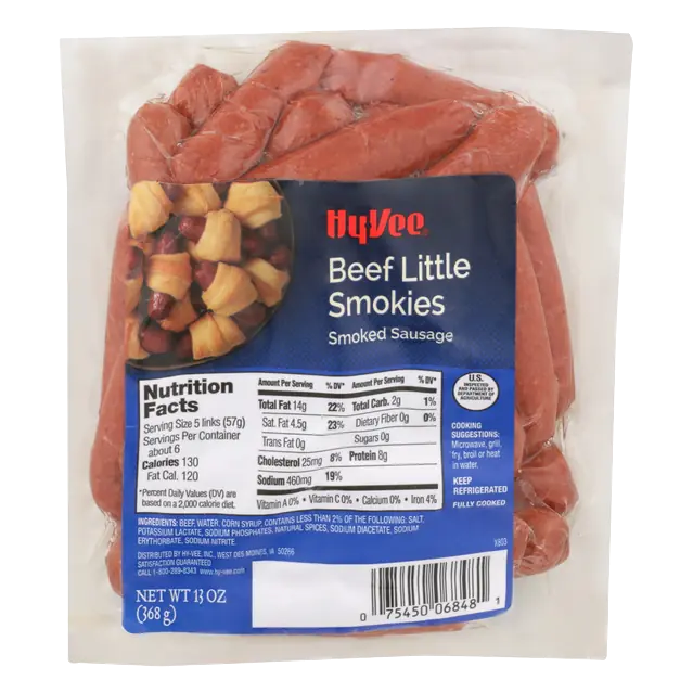Beef Little Smokies Smoked Sausage