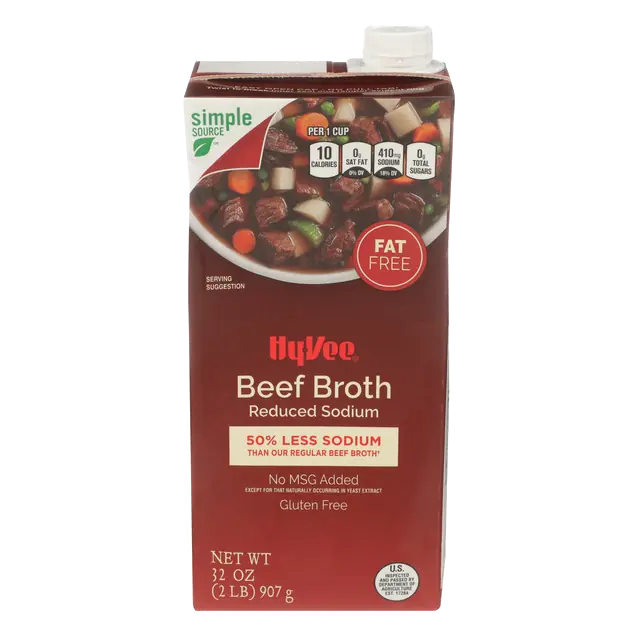 Beef Reduced Sodium Broth