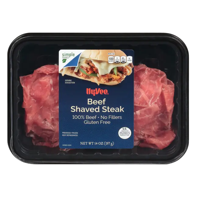 Beef Shaved Steak