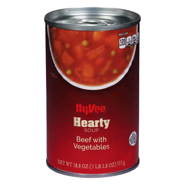 Beef with Vegetables Chunky Soup
