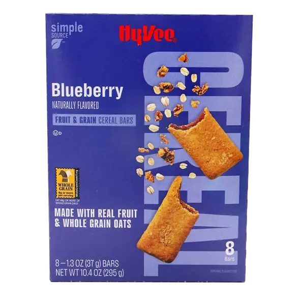 Blueberry Fruit & Grain Cereal Bars
