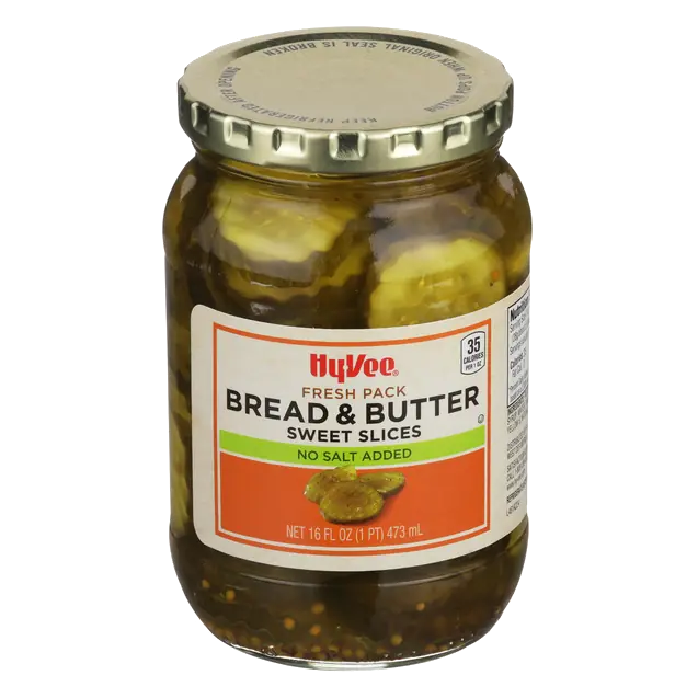 Bread & Butter No Salt Added Sweet Slices