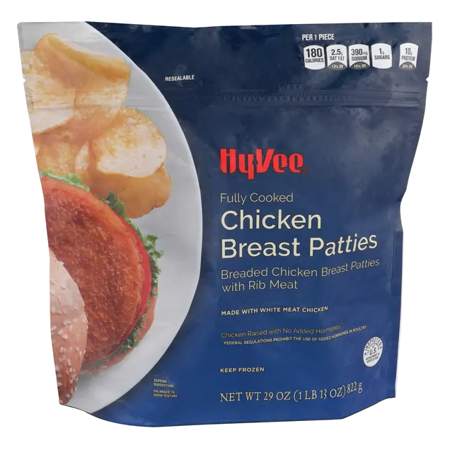 Breaded Chicken Breast Patties