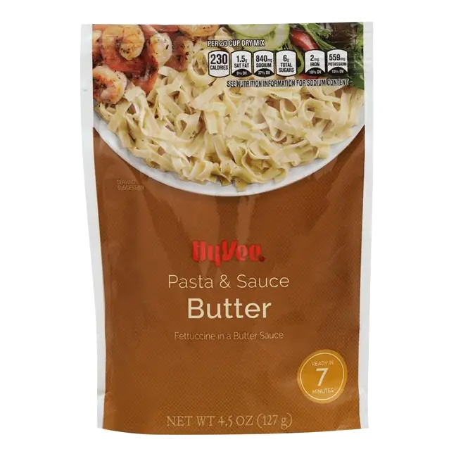 Butter Fettuccine Pasta in a Butter Sauce