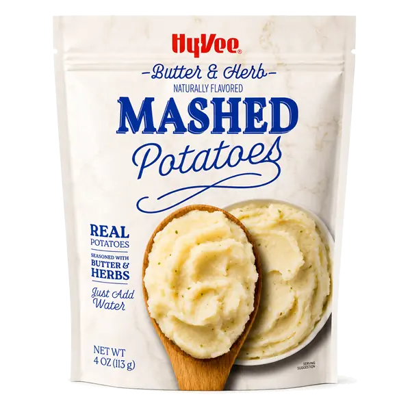 Butter & Herb Real Mashed Potatoes Seasoned with Butter & Herbs