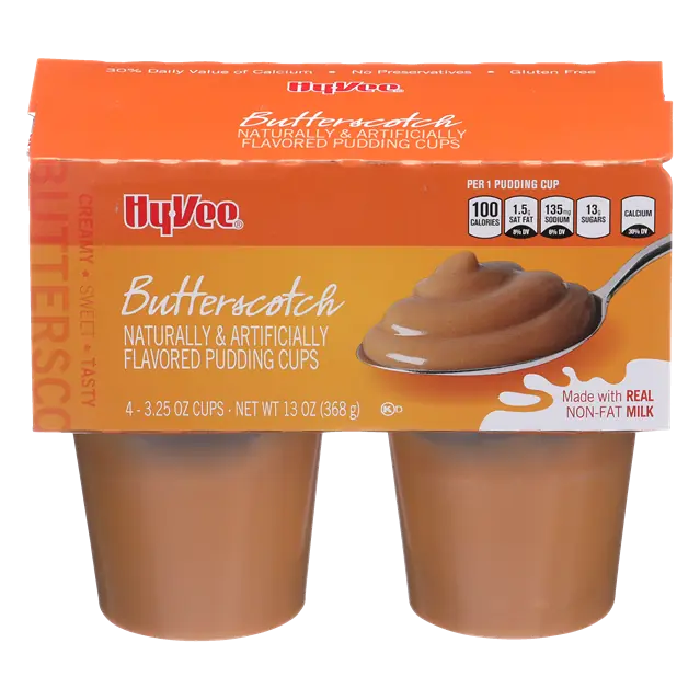 Butterscotch Pudding Cups