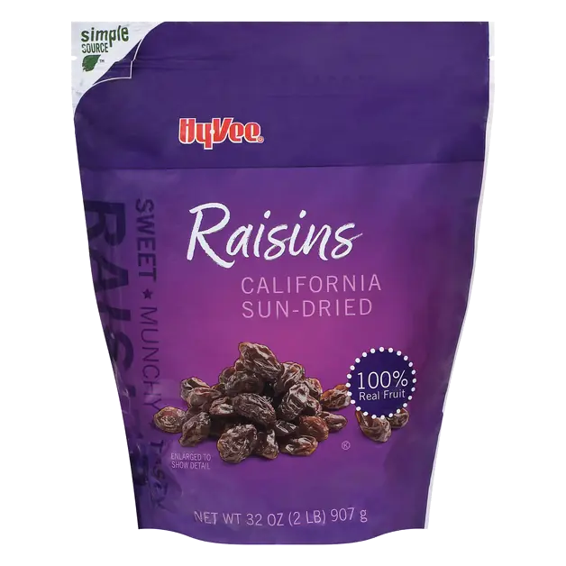 California Sun-Dried Raisins 32 oz Bags