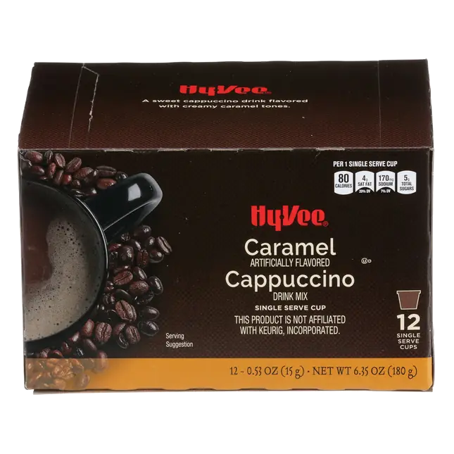 Caramel Cappuccino Drink Mix Single Serve Cups