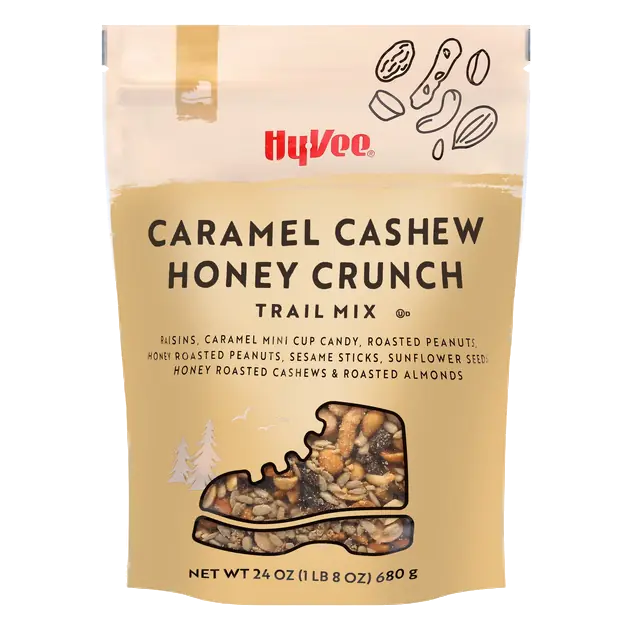 Caramel Flavored Cashew Honey Crunch Raisins