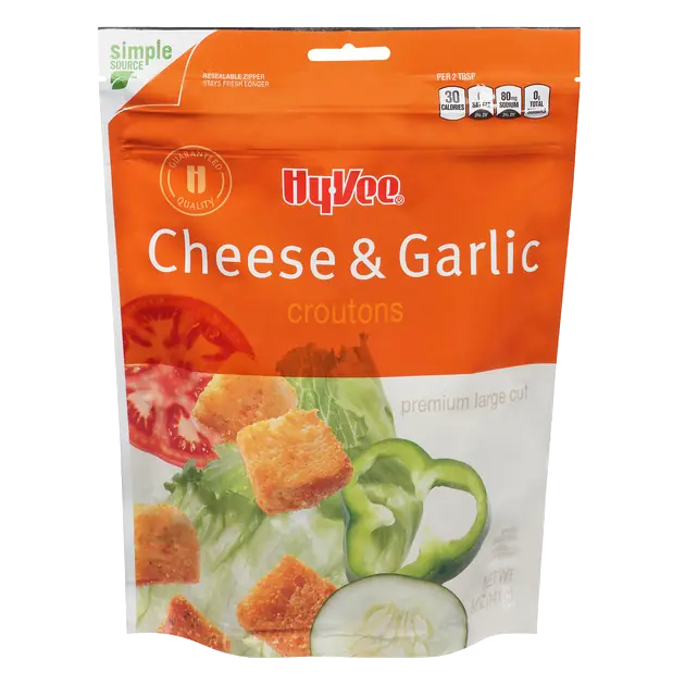 Cheese & Garlic Croutons