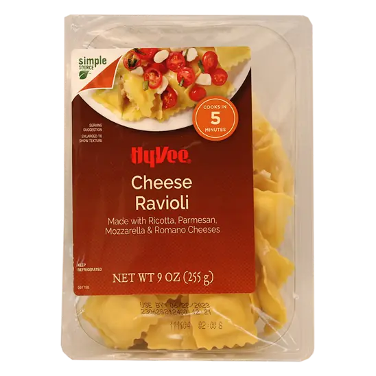 Cheese Ravioli Made with Ricotta