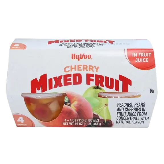 Cherry Mixed Fruit Peaches
