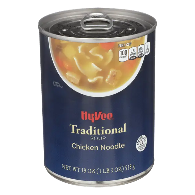 Chicken Noodle Traditional Soup