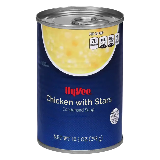Chicken with Stars Condensed Soup