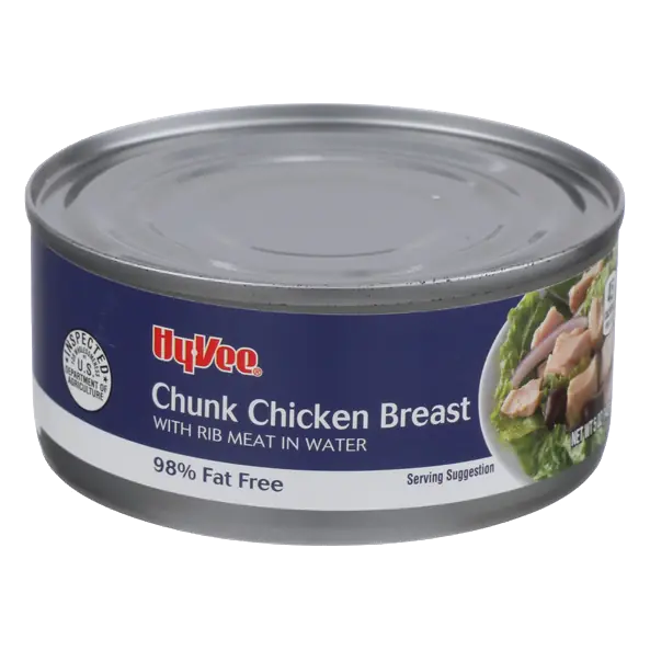 Chunk Chicken Breast with Rib Meat in Water