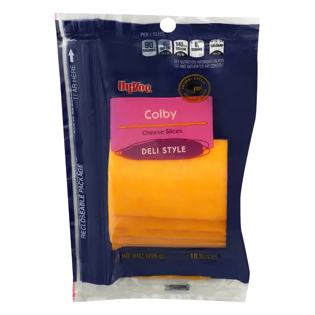 Colby Deli Style Cheese Slices