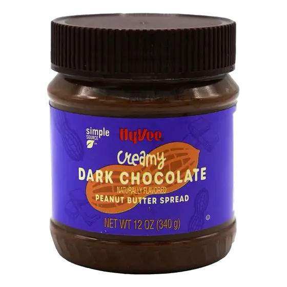 Hy-Vee Creamy Dark Chocolate Peanut Butter Spread