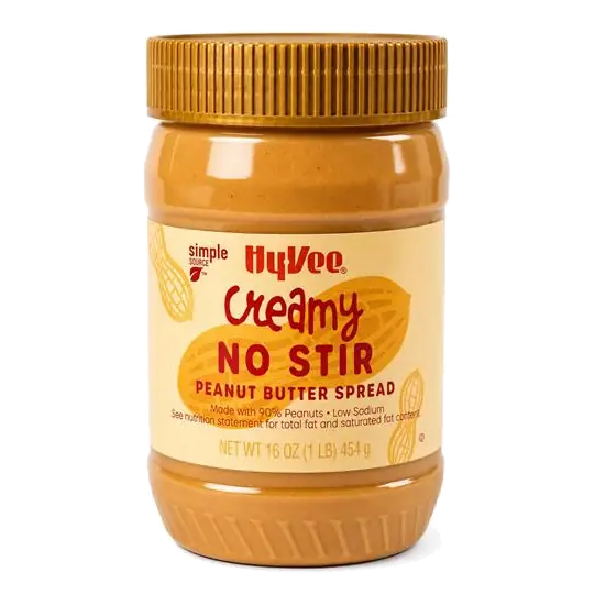 Creamy Natural No Stir Peanut Butter