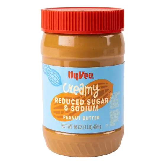Creamy Reduced Sugar & Sodium Peanut Butter