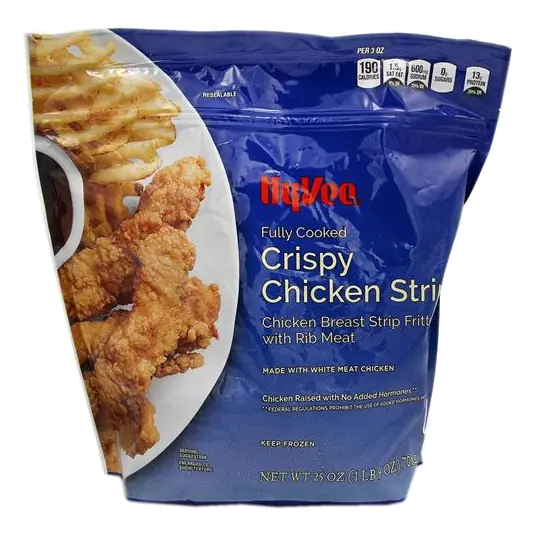 Crispy Chicken Fully Cooked Chicken Breast Strip Fritters with Rib Meat