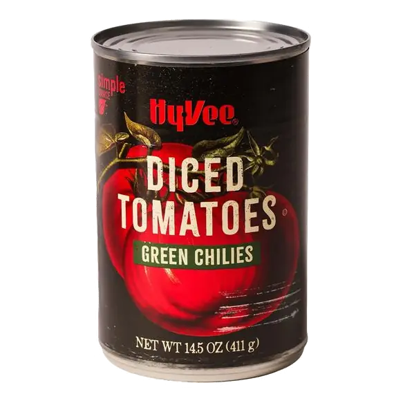 Diced Tomatoes with Green Chilies