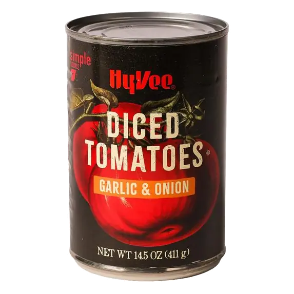 Diced Tomatoes with Roasted Garlic & Onion