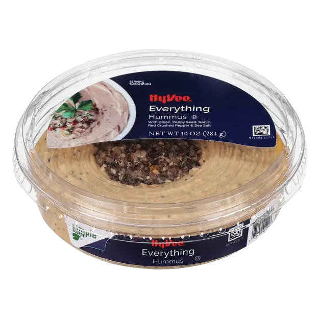 Everything Hummus with Onion