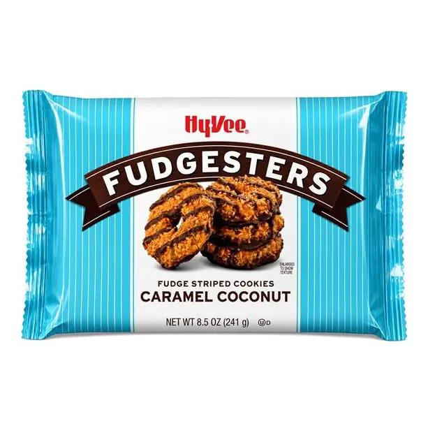 Hy-Vee Fudgesters Caramel Coconut Cookies
