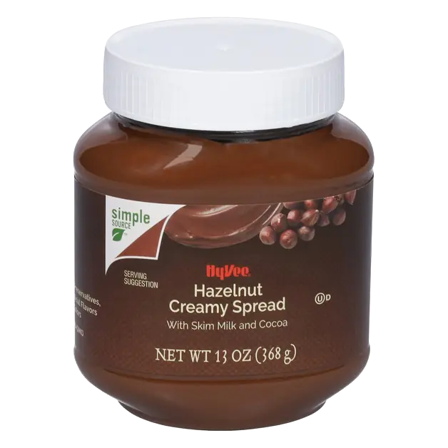 Hazelnut Creamy Spread with Skim Milk and Cocoa