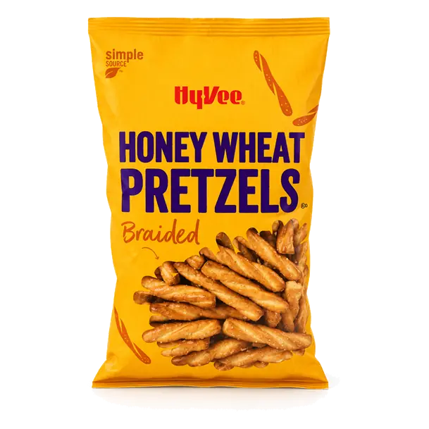 Honey Wheat Braided Pretzels