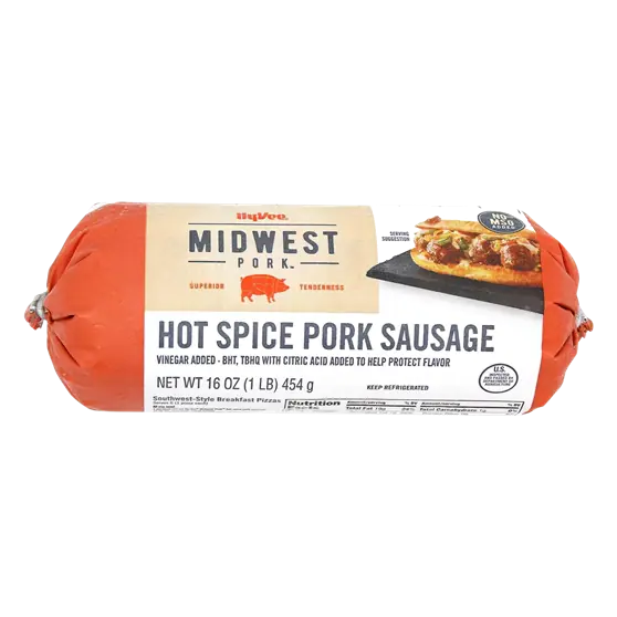 Hot Spice Pork Sausage