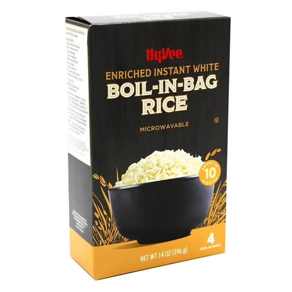 Instant White Boil-in-Bag Rice