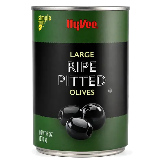 Large Ripe Pitted Olives