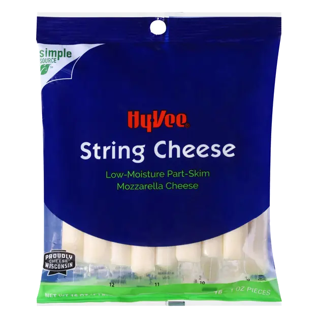 Low-Moisture Part-Skim Mozzarella String Cheese