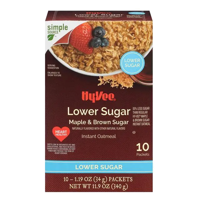 Maple & Brown Sugar Instant Oatmeal