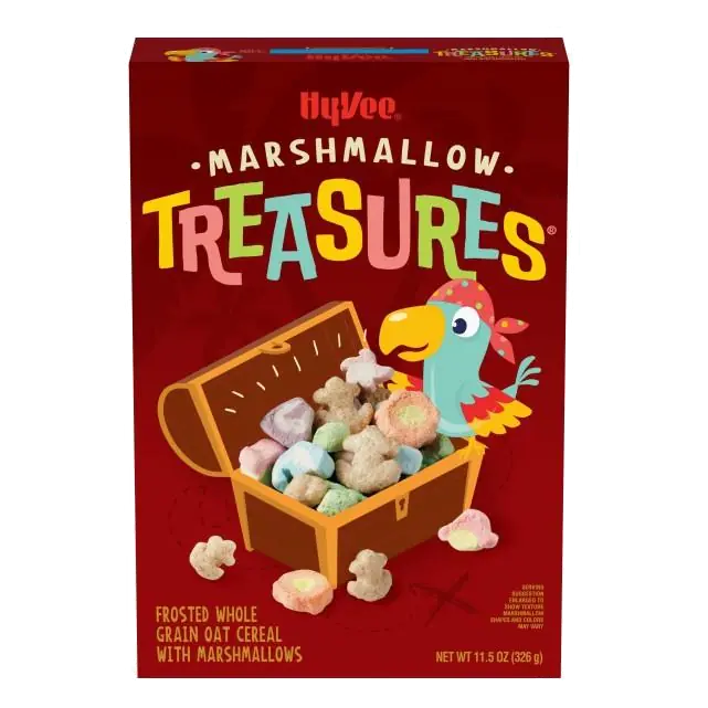 Marshmallow Treasures Frosted Whole Grain Oat Cereal