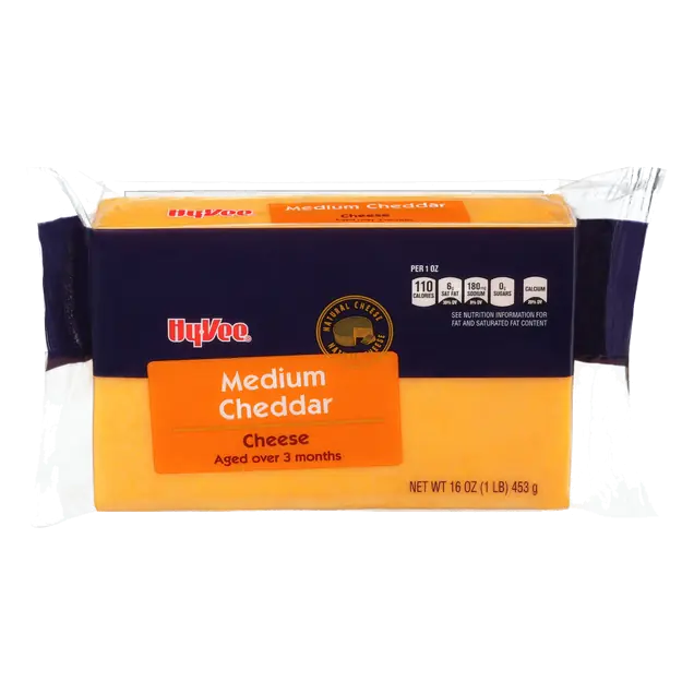 Medium Cheddar Cheese