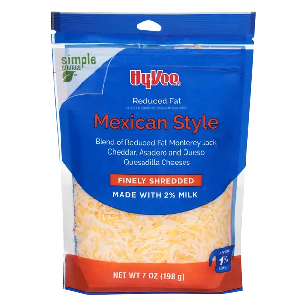 Mexican Blend of Reduced Fat Monterey Jack