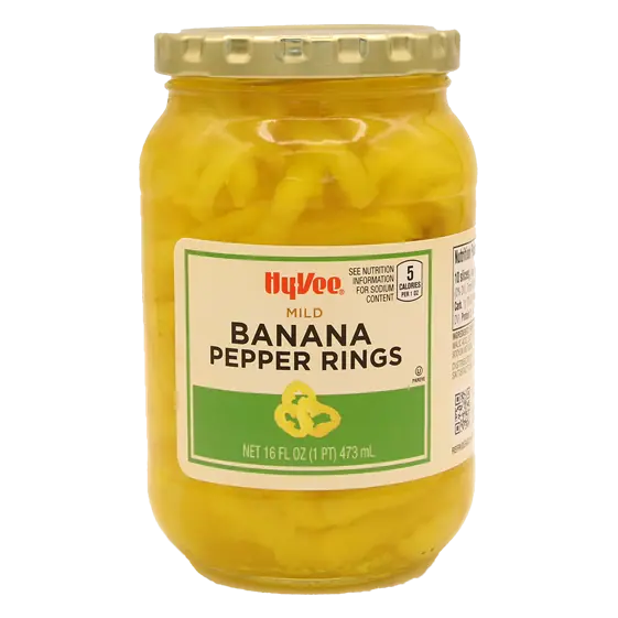 Mild Banana Pepper Rings