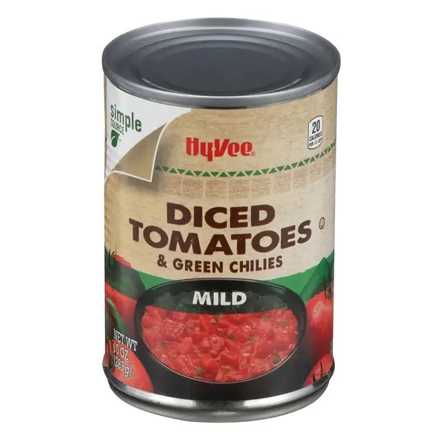 Mild Diced Tomatoes & Green Chilies