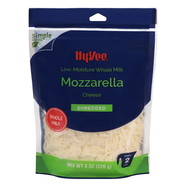 Mozzarella Low-Moisture Whole Milk Shredded Cheese