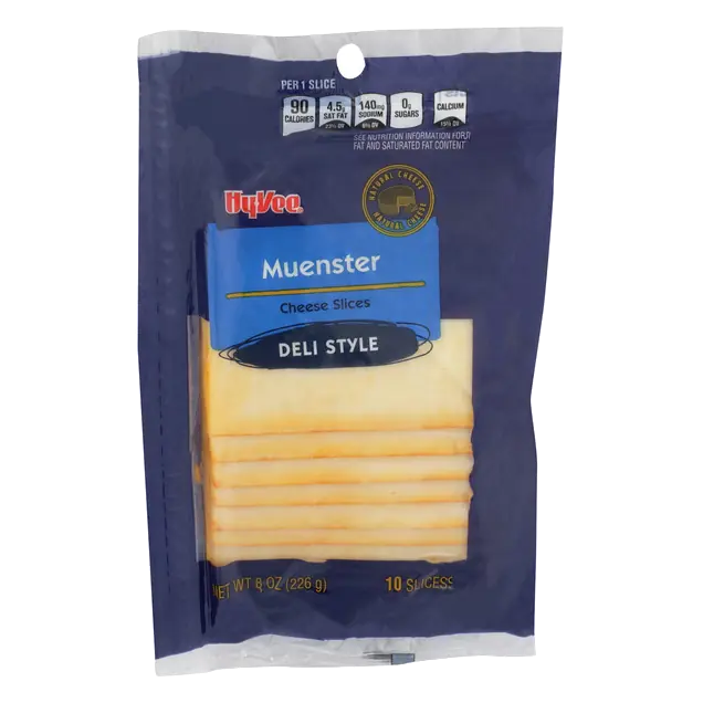 Muenster Deli Style Cheese Slices
