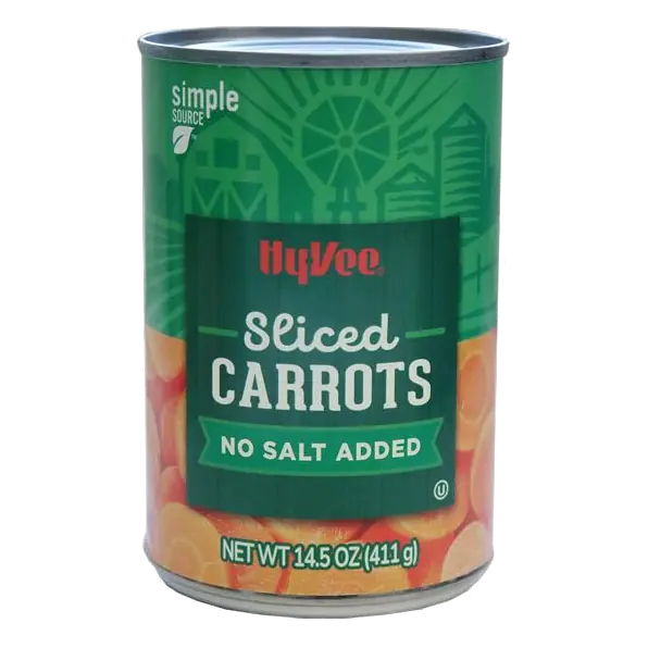 No Salt Added Sliced Carrots