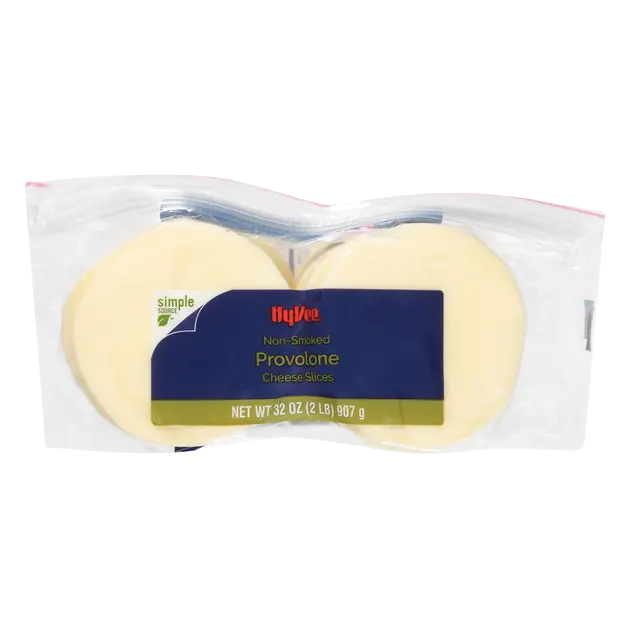 Non-Smoked Provolone Cheese Slices