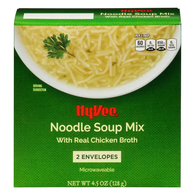 Noodle Soup Mix with Real Chicken Broth