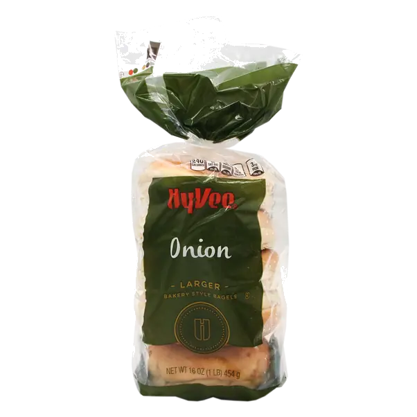 Onion Larger Bakery Style Bagels