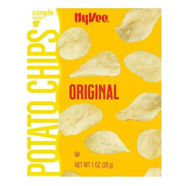 Hy-Vee Original Potato Chips 1 oz