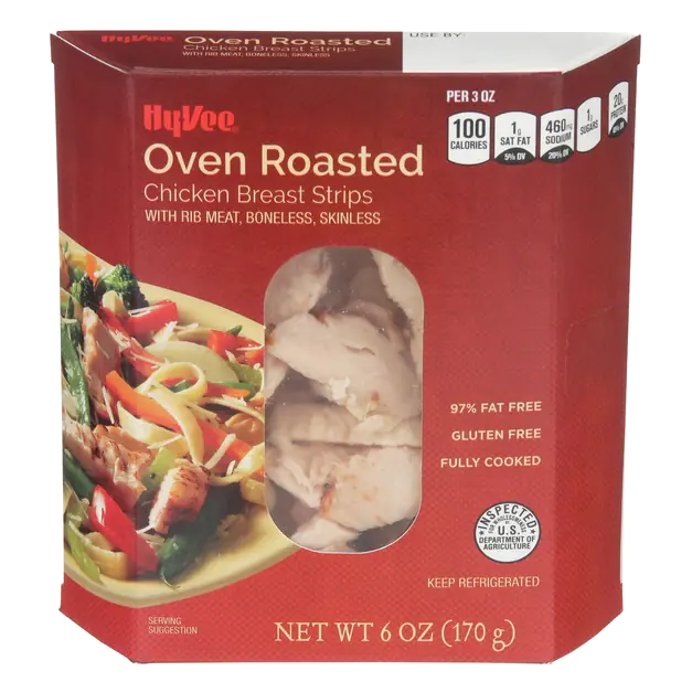 Oven Roasted Chicken Breast Strips