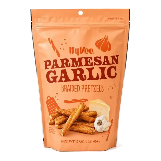 Hy-Vee Parmesan Garlic Braided Pretzels