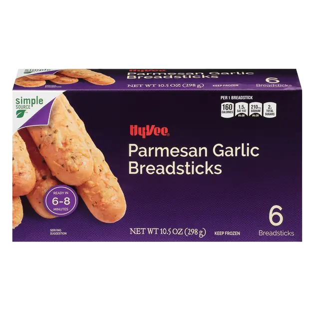 Parmesan Garlic Breadsticks